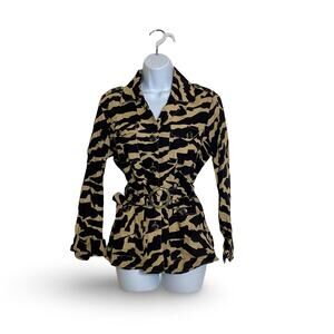 Selene Sport Belted Camo Top